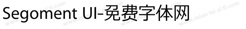 Segoment UI字体转换